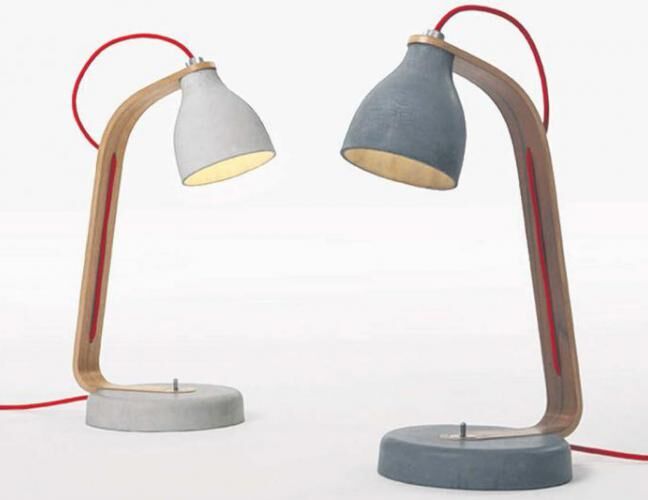 混凝土、Heavy Desk桌燈