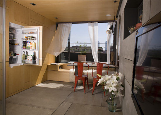 原木與混凝土擦出火花、混凝土