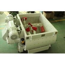 雙臥軸混凝土攪拌機結(jié)構設計新穎合理