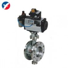 D643H氣動(dòng)三偏心法蘭蝶閥