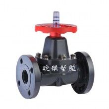 塑料法蘭PP隔膜閥