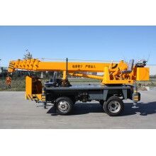 5噸自制底盤吊車油電兩用長(zhǎng)23米