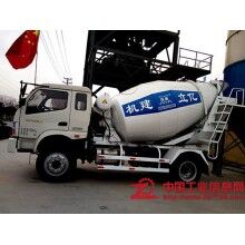 混凝土攪拌運(yùn)輸車6立方福田底盤，進(jìn)口